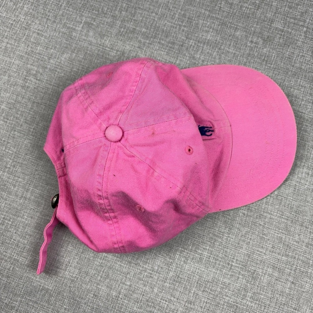 Polo Ralph Lauren Hat Cap Strap Back One Size Pink Baseball Mens Embroidered - Picture 5 of 9